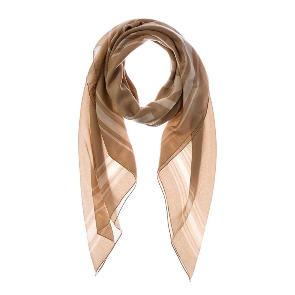 Burberry Silk-Blend Scarf